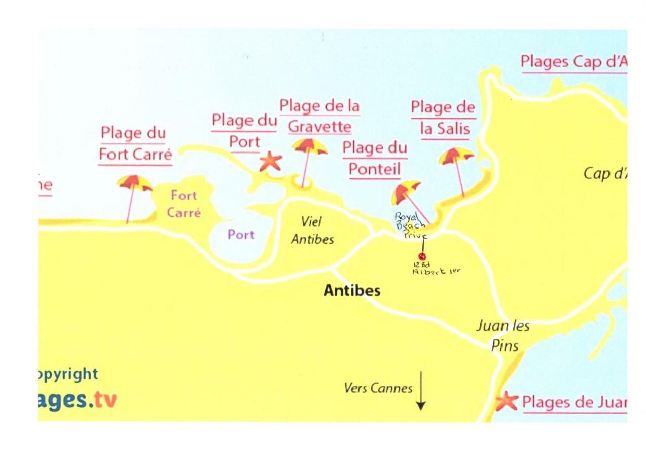 Roi Chevalier Apartman Antibes Kültér fotó